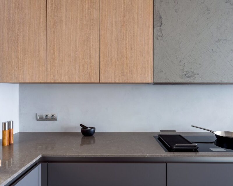 BEECK KÜCHEN Silk shark grey/ Bezotiskový celolak